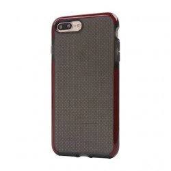 iPhone 8 Plus / 7 Plus Mesh Hybrid Case (Red)